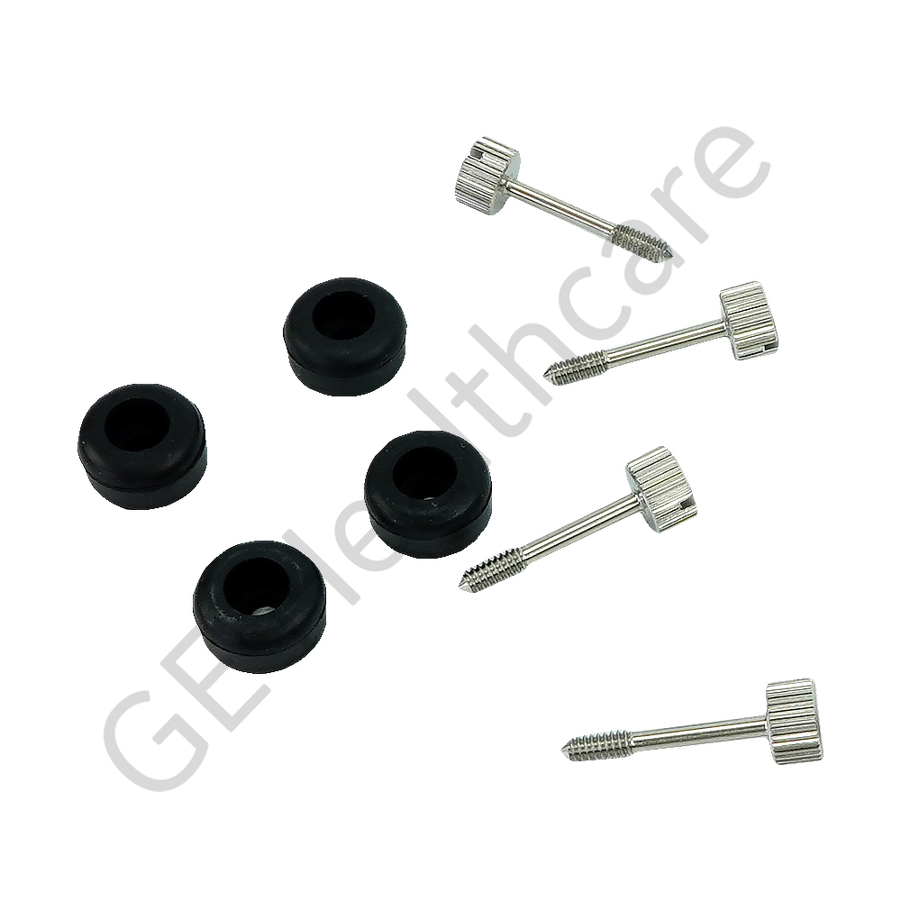Set of Four CORO 170 Series Cart Screw + 4 Foot Rubbers Set of Four CORO 170 Series Cart Screw + 4 Foot Rubbers
