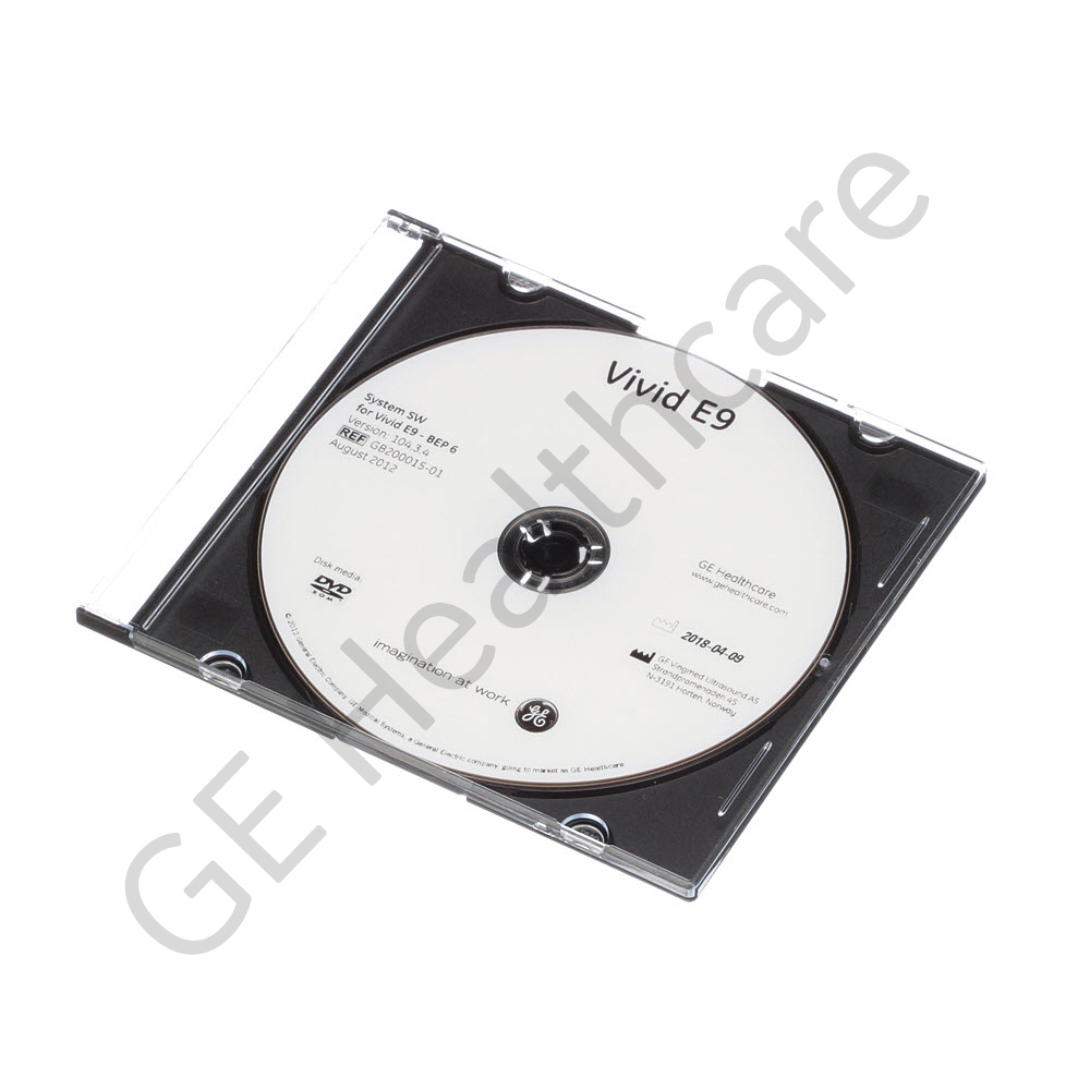 Vivid E9 System Software v.104.3.4 for Back End Processor 6 Vivid E9 System Software v.104.3.4 for Back End Processor 6